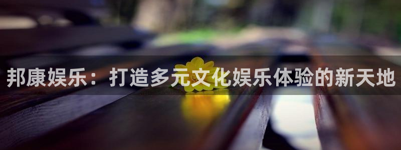 汇富娱乐2登录：邦康娱乐：打造多元文化娱乐体验的新天地
