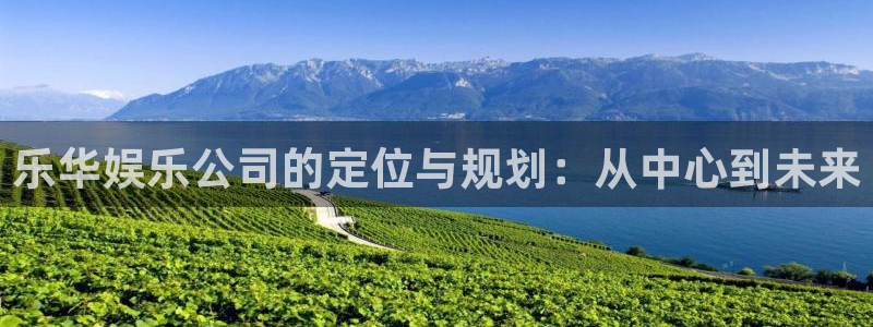 汇富娱乐在线下载：乐华娱乐公司的定位与规划：从中心到未来